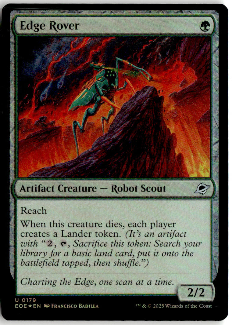Edge Rover - Edge of Eternities #179 - Near Mint - Holofoil