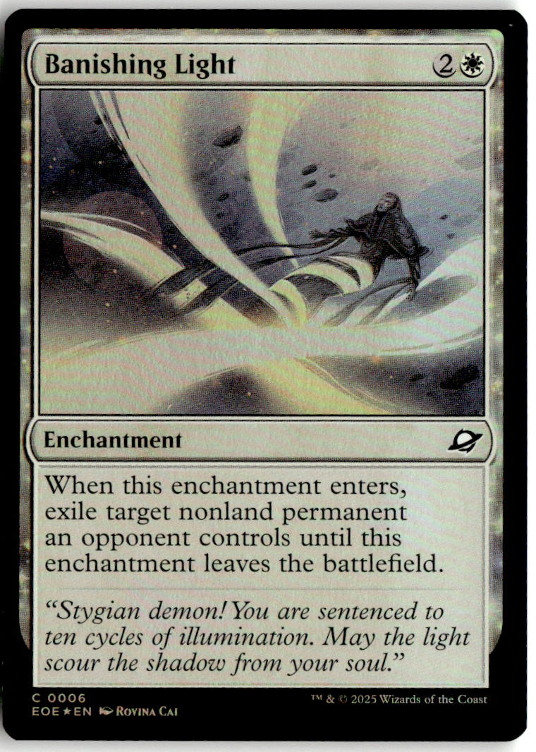 Banishing Light - Edge of Eternities #6 - Near Mint - Holofoil
