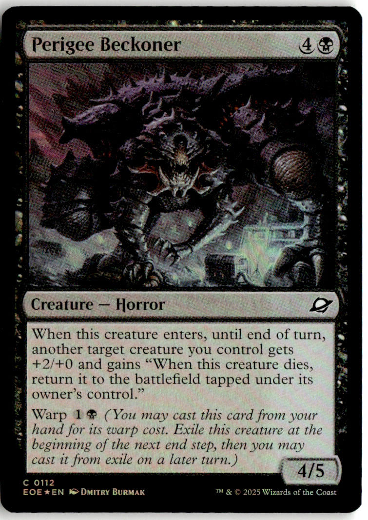Perigee Beckoner - Edge of Eternities #112 - Near Mint - Holofoil
