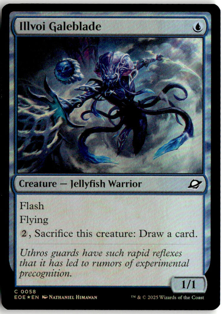 Illvoi Galeblade - Edge of Eternities #58 - Near Mint - Holofoil
