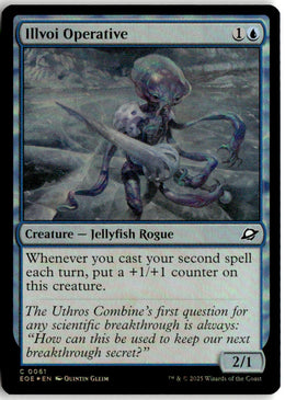 Illvoi Operative - Edge of Eternities #61 - Near Mint - Holofoil