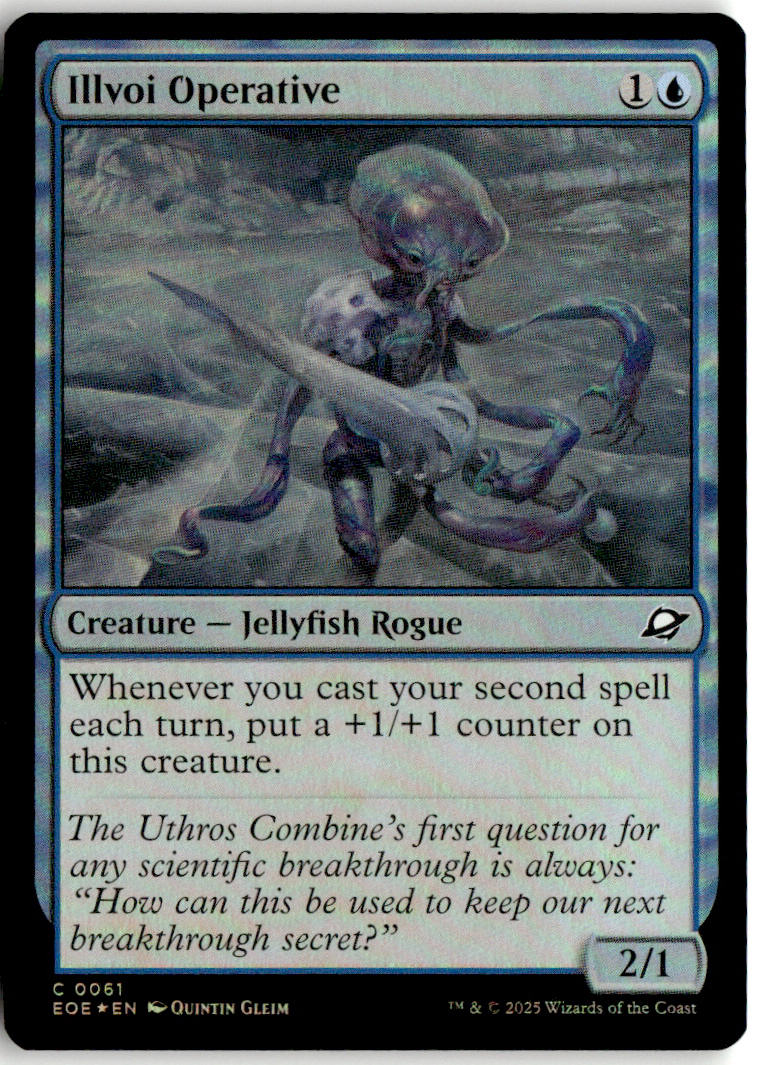 Illvoi Operative - Edge of Eternities #61 - Near Mint - Holofoil