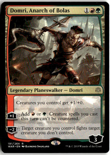 Domri, Anarch of Bolas - War of the Spark #191 - Near Mint - Normal