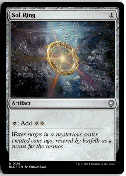 Sol Ring - Bloomburrow Commander #129 - Near Mint - Normal