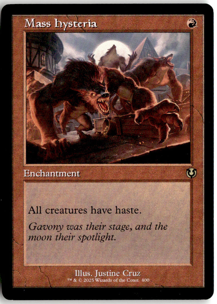Mass Hysteria - Innistrad Remastered #400 - Near Mint - Normal