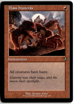 Mass Hysteria - Innistrad Remastered #400 - Near Mint - Normal