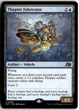 Thopter Fabricator - Aetherdrift #68 - Near Mint - Normal