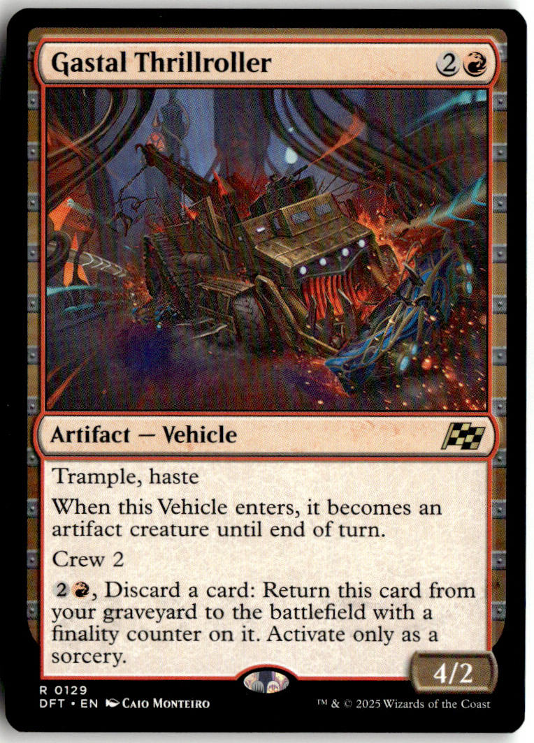 Gastal Thrillroller - Aetherdrift #129 - Near Mint - Normal