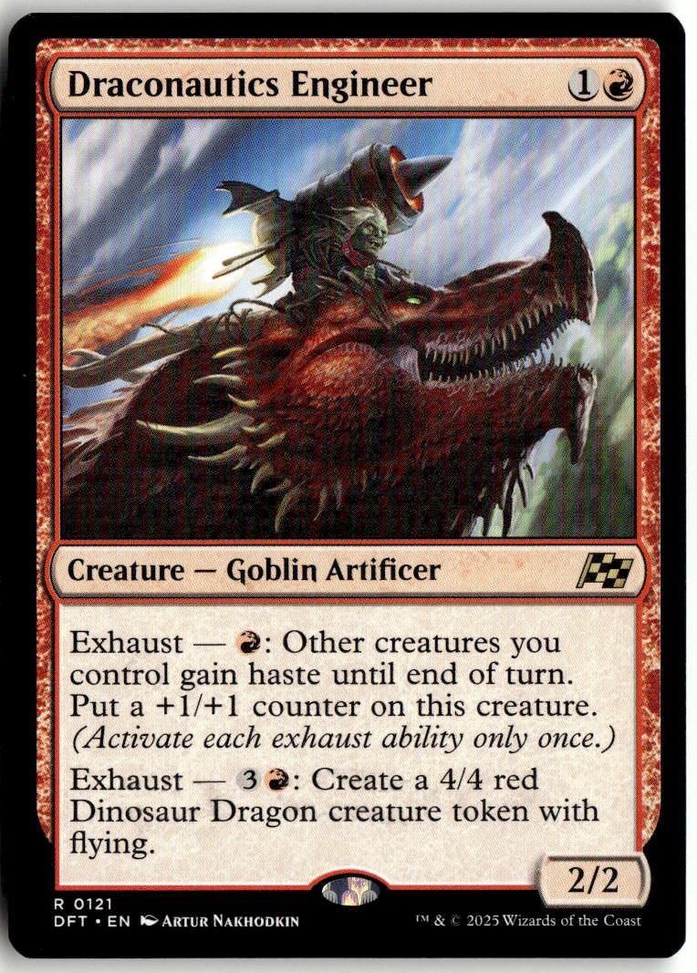 Draconautics Engineer - Aetherdrift #121 - Near Mint - Normal