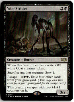 Woe Strider - Tarkir: Dragonstorm Commander #201 - Near Mint - Normal