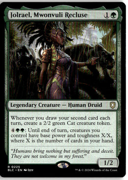 Jolrael, Mwonvuli Recluse - Bloomburrow Commander #225 - Near Mint - Normal