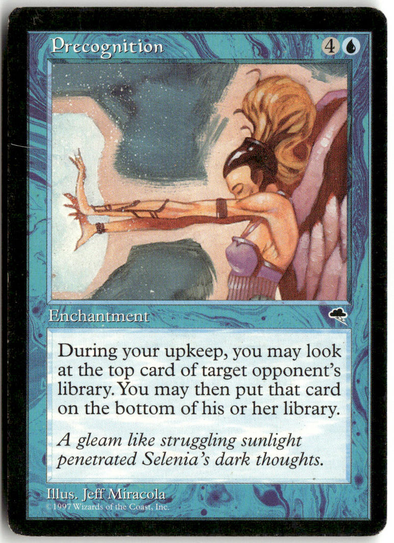 Precognition - Tempest #79 - Near Mint - Normal