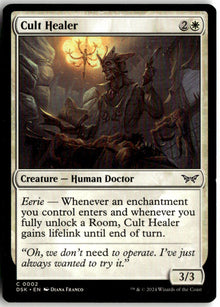 Cult Healer - Duskmourn: House of Horror #2 - Near Mint - Normal