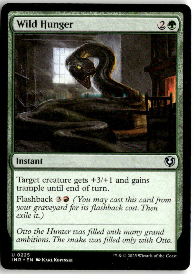 Wild Hunger - Innistrad Remastered #225 - Near Mint - Normal