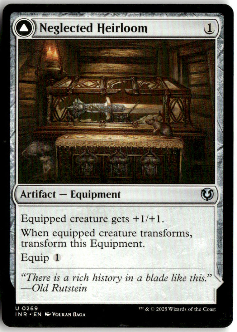 Neglected Heirloom // Ashmouth Blade - Innistrad Remastered #269 - Near Mint - Normal