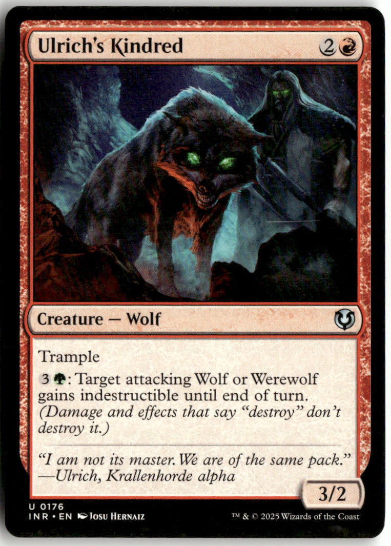 Ulrich's Kindred - Innistrad Remastered #176 - Near Mint - Normal