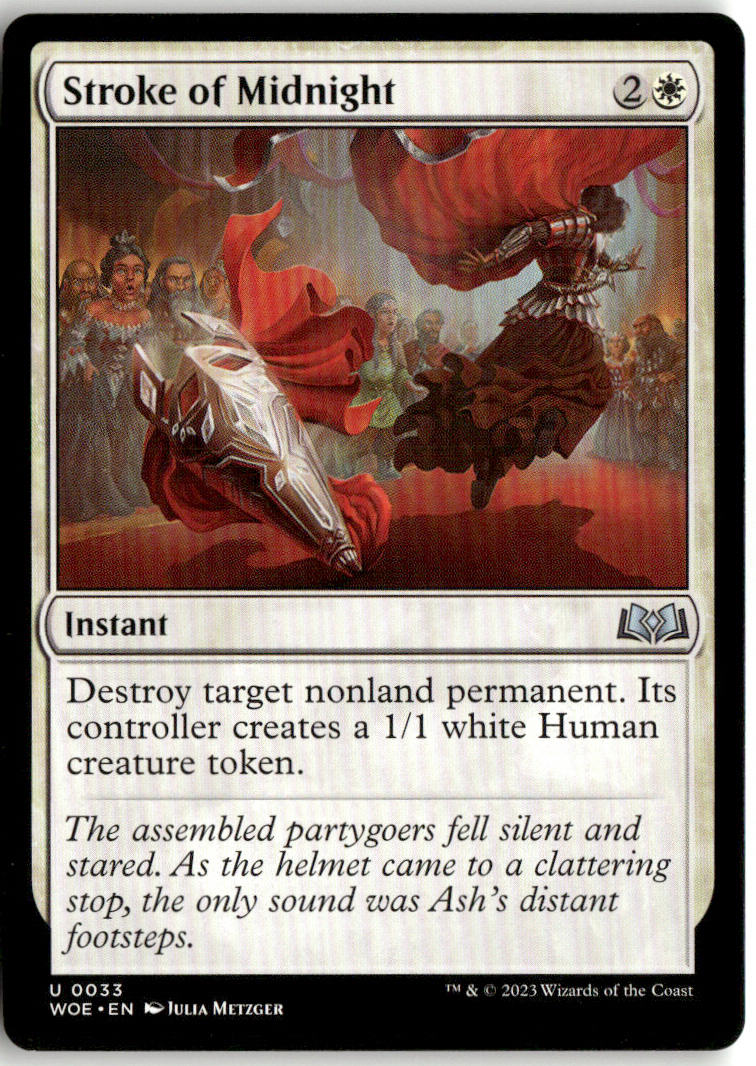 Stroke of Midnight - Wilds of Eldraine #33 - Near Mint - Normal