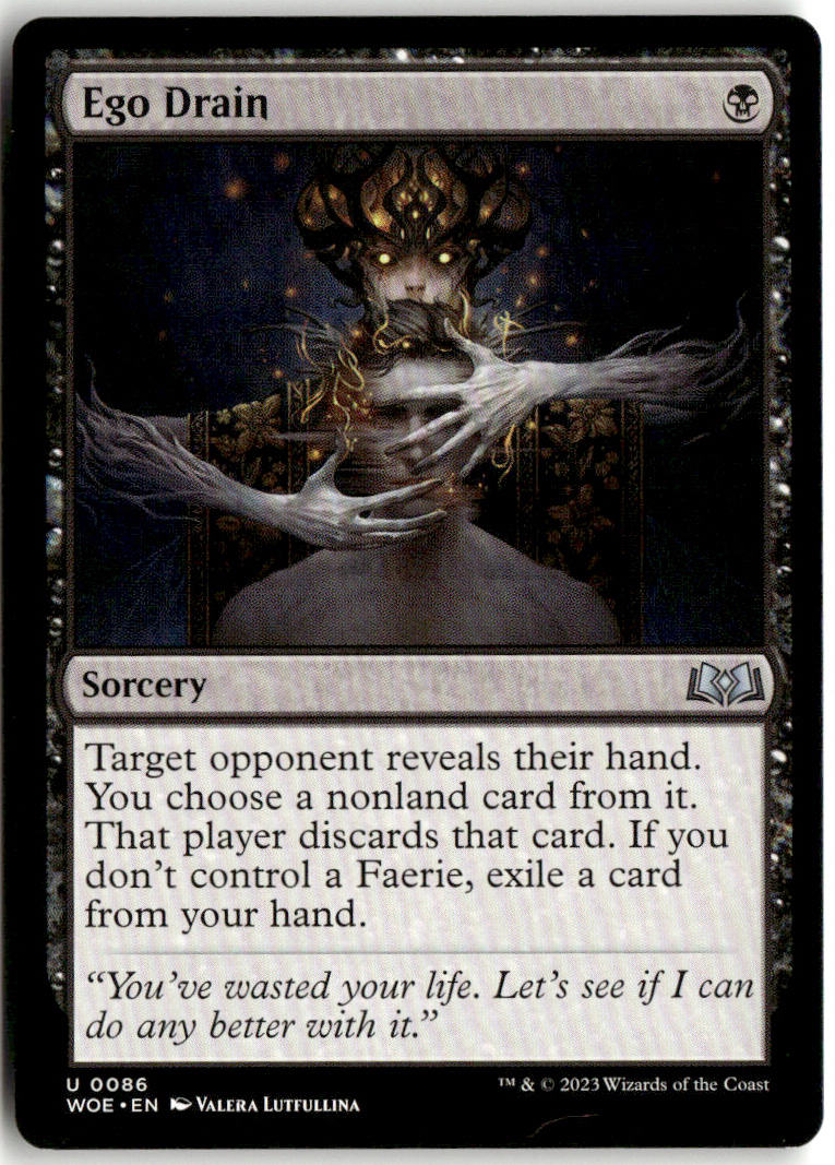 Ego Drain - Wilds of Eldraine #86 - Near Mint - Normal