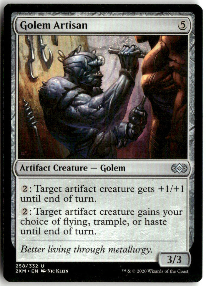 Golem Artisan - Double Masters #258 - Near Mint - Normal