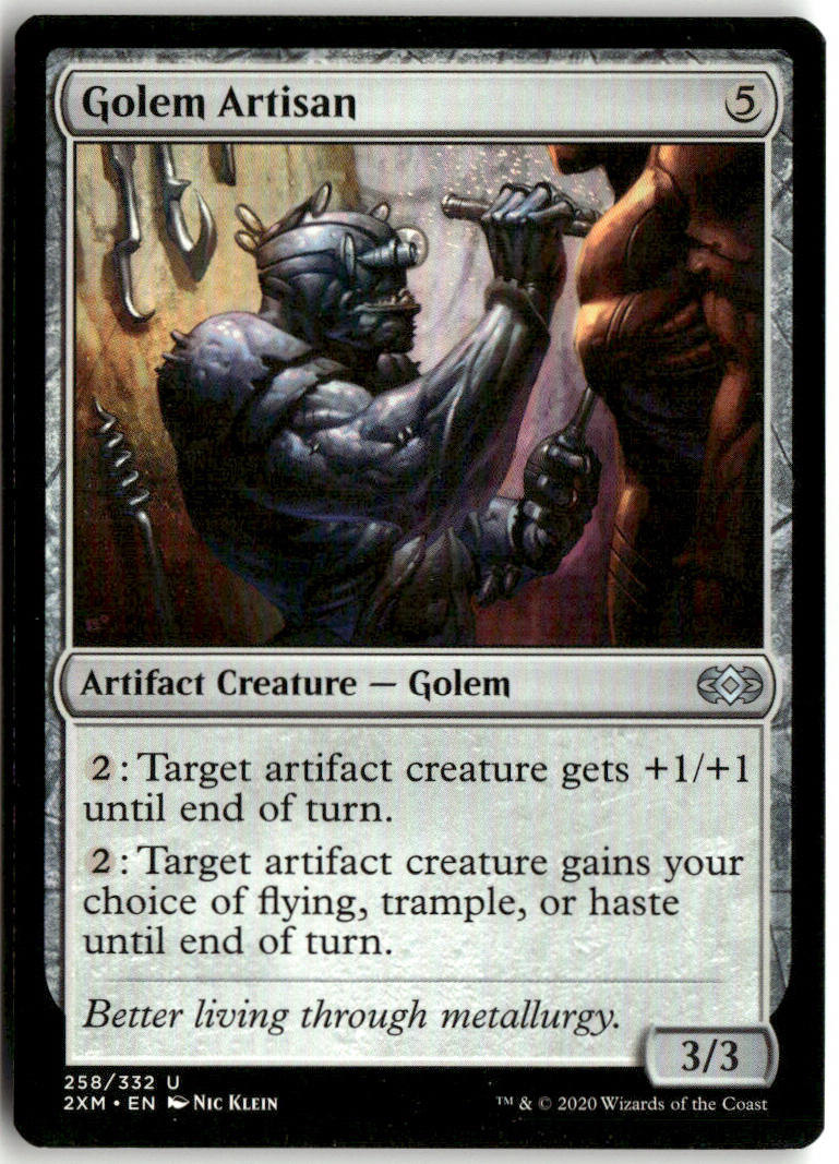 Golem Artisan - Double Masters #258 - Near Mint - Normal