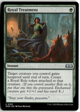 Royal Treatment - Wilds of Eldraine #183 - Near Mint - Normal