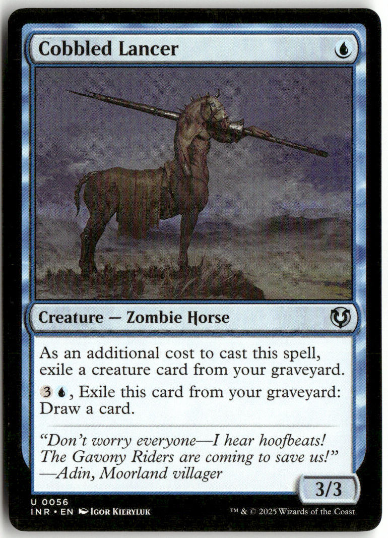 Cobbled Lancer - Innistrad Remastered #56 - Near Mint - Normal