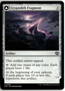 Cryptolith Fragment // Aurora of Emrakul - Innistrad Remastered #260 - Near Mint - Normal