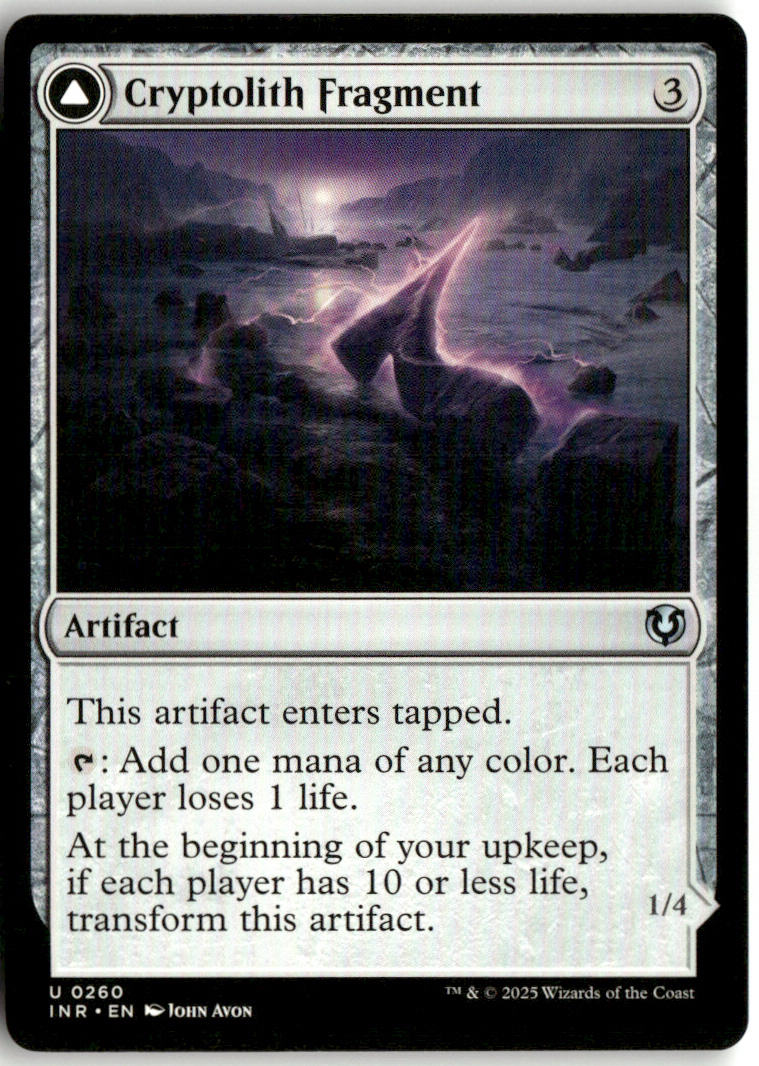 Cryptolith Fragment // Aurora of Emrakul - Innistrad Remastered #260 - Near Mint - Normal