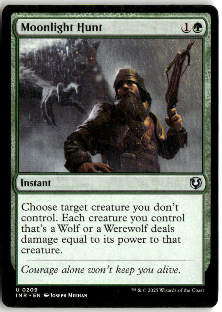 Moonlight Hunt - Innistrad Remastered #209 - Near Mint - Normal