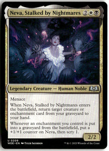 Neva, Stalked by Nightmares - Wilds of Eldraine #209 - Near Mint - Normal