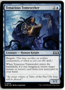 Tenacious Tomeseeker - Wilds of Eldraine #74 - Near Mint - Normal