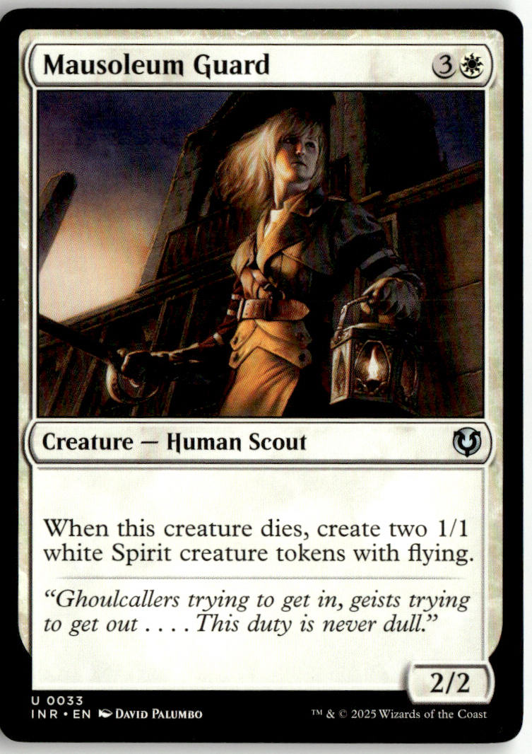Mausoleum Guard - Innistrad Remastered #33 - Near Mint - Normal