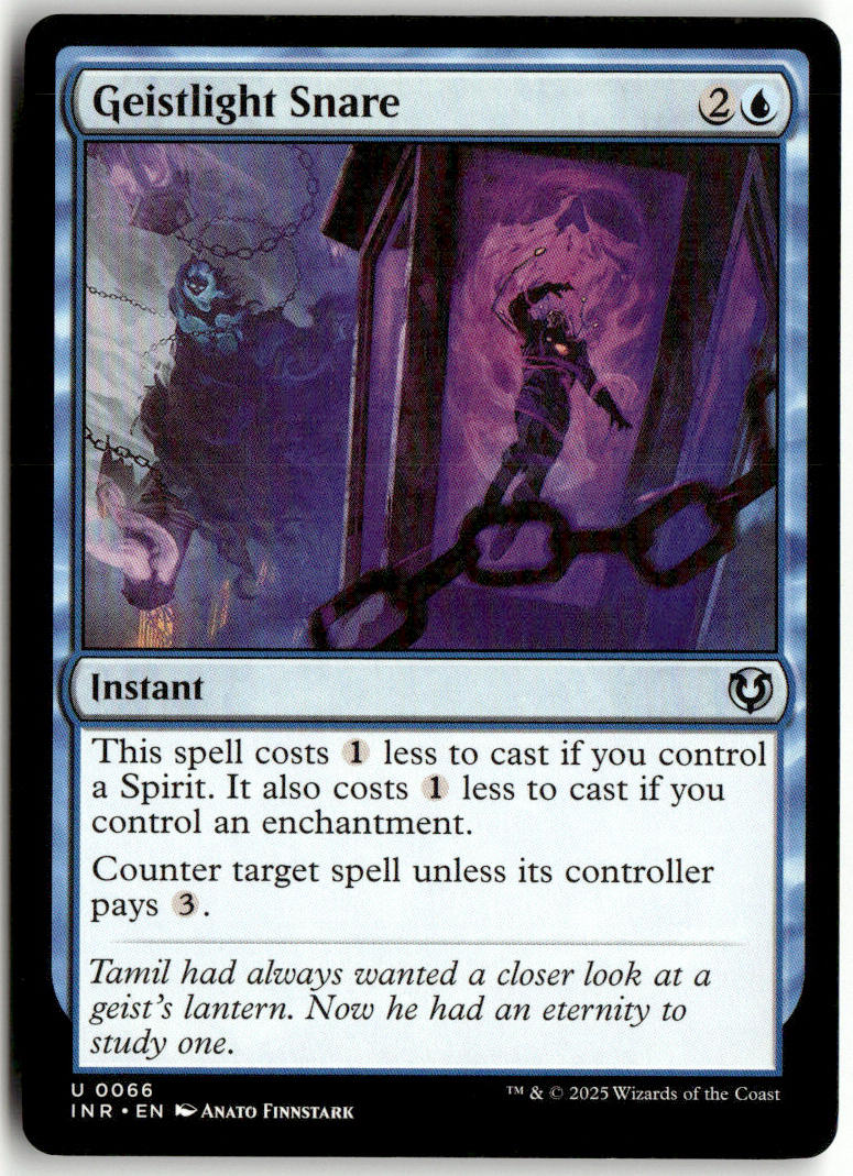 Geistlight Snare - Innistrad Remastered #66 - Near Mint - Normal