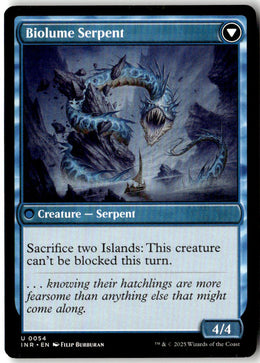 Biolume Egg // Biolume Serpent - Innistrad Remastered #54 - Near Mint - Normal