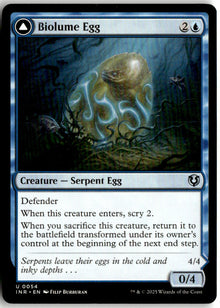 Biolume Egg // Biolume Serpent - Innistrad Remastered #54 - Near Mint - Normal