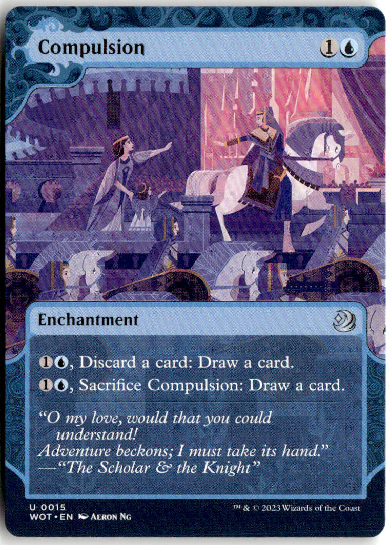 Compulsion - Wilds of Eldraine: Enchanting Tales #15 - Near Mint - Normal
