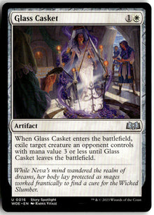 Glass Casket - Wilds of Eldraine #16 - Near Mint - Normal