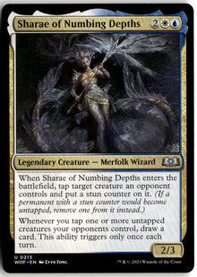 Sharae of Numbing Depths - Wilds of Eldraine #213 - Near Mint - Normal