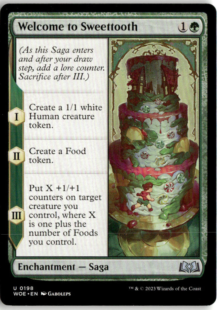 Welcome to Sweettooth - Wilds of Eldraine #198 - Near Mint - Normal