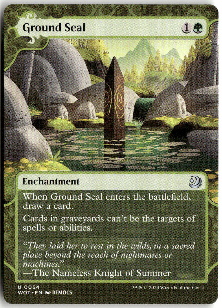 Ground Seal - Wilds of Eldraine: Enchanting Tales #54 - Near Mint - Normal