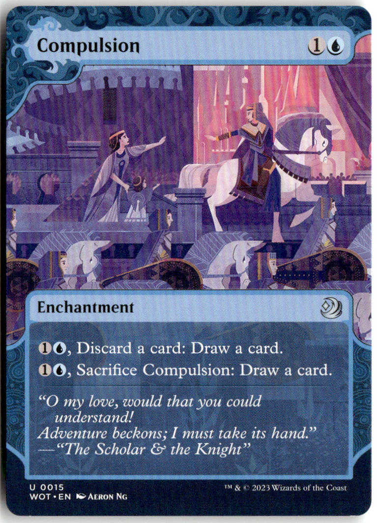 Compulsion - Wilds of Eldraine: Enchanting Tales #15 - Near Mint - Normal