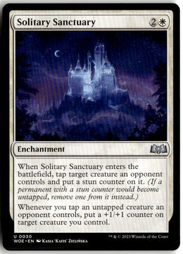 Solitary Sanctuary - Wilds of Eldraine #30 - Near Mint - Normal