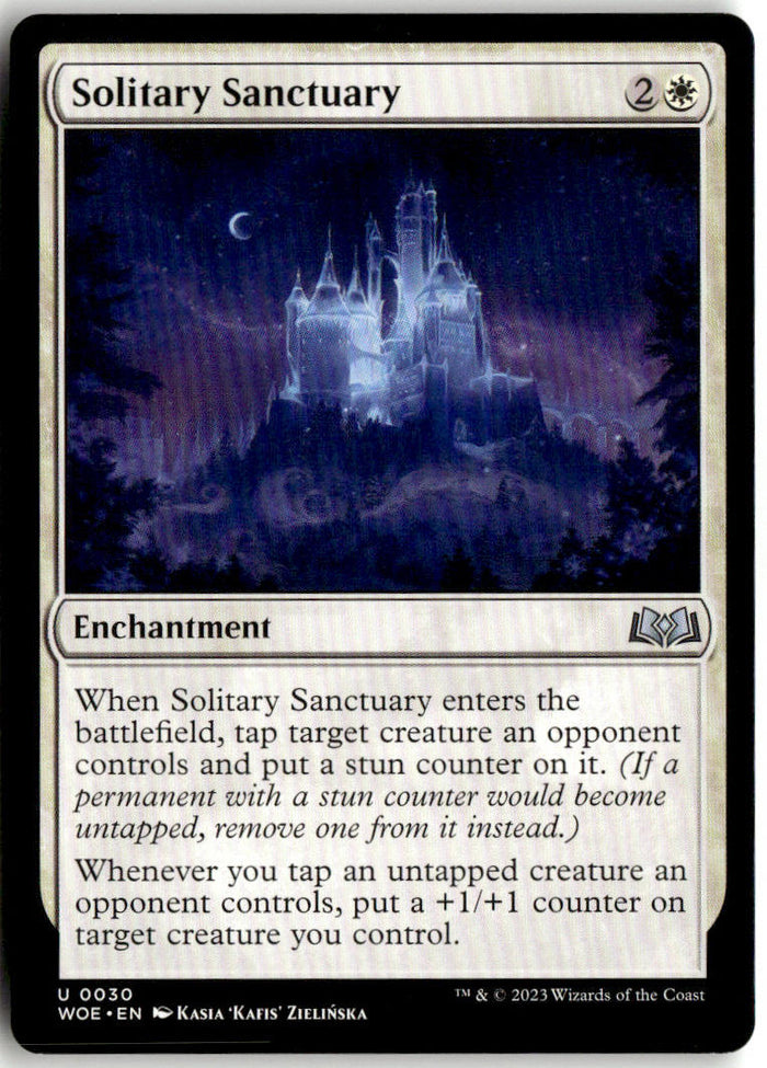 Solitary Sanctuary - Wilds of Eldraine #30 - Near Mint - Normal