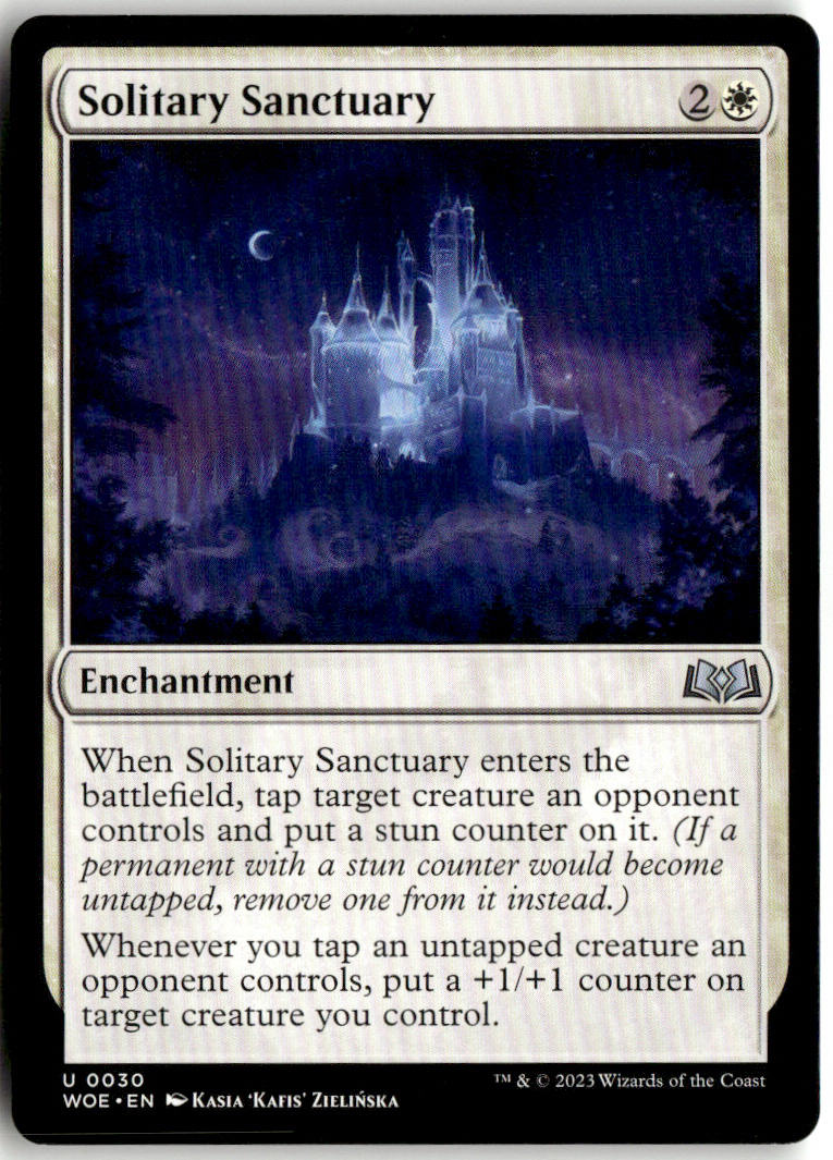 Solitary Sanctuary - Wilds of Eldraine #30 - Near Mint - Normal