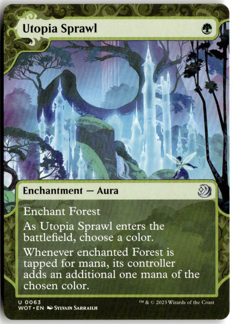 Utopia Sprawl - Wilds of Eldraine: Enchanting Tales #63 - Near Mint - Normal