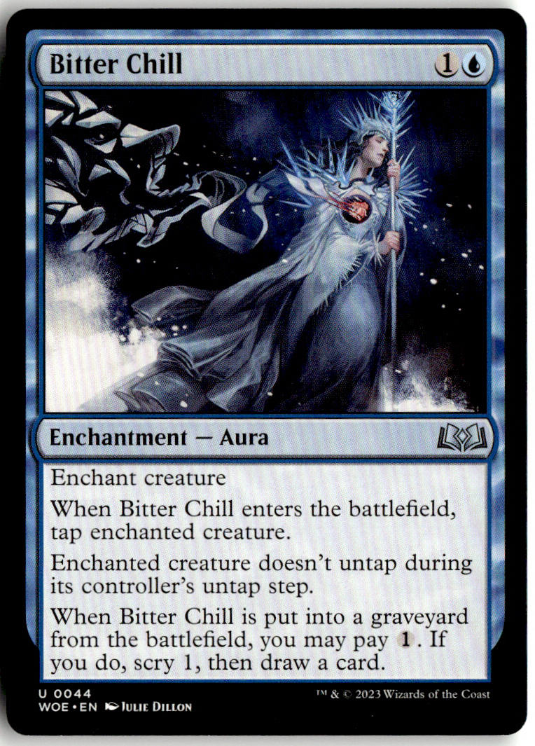 Bitter Chill - Wilds of Eldraine #44 - Near Mint - Normal
