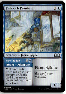 Picklock Prankster // Free the Fae - Wilds of Eldraine #64 - Near Mint - Normal