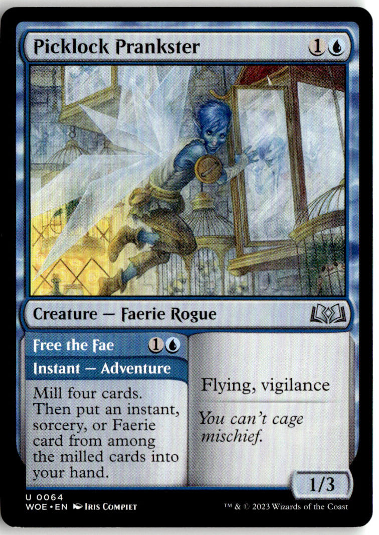 Picklock Prankster // Free the Fae - Wilds of Eldraine #64 - Near Mint - Normal