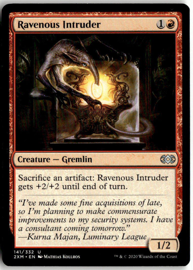 Ravenous Intruder - Double Masters #141 - Near Mint - Normal
