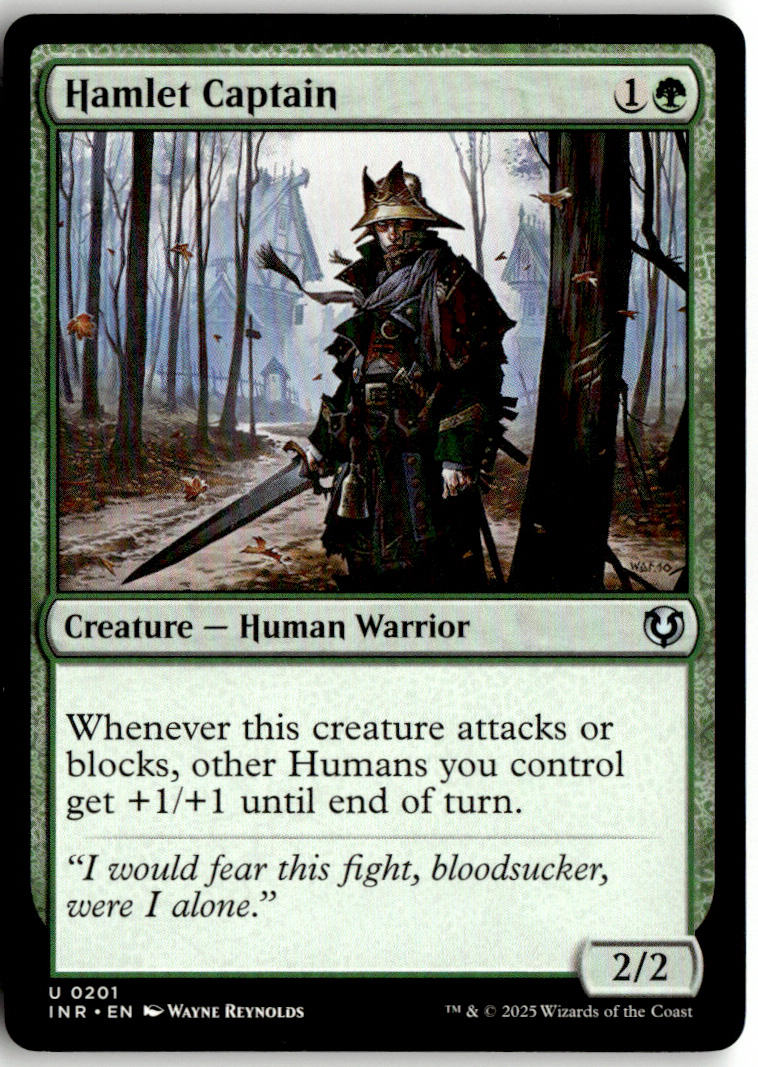 Hamlet Captain - Innistrad Remastered #201 - Near Mint - Normal